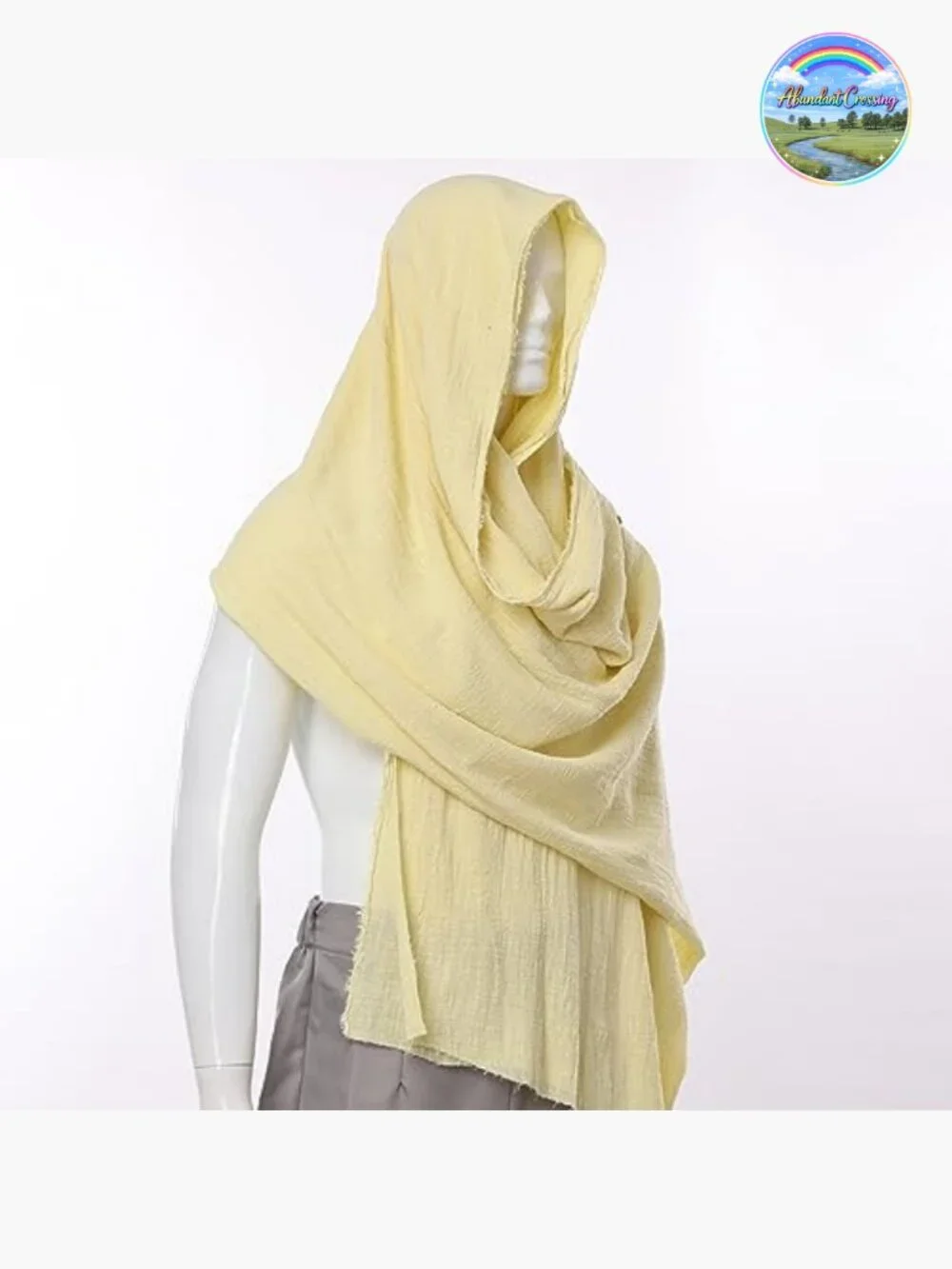 Post Apocalyptic Shawl Scarf Cowl Medieval Costume Sash